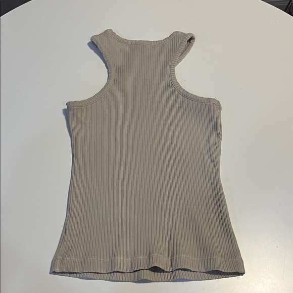 Agolde Ribbed Tank Top - XS - Picture 3 of 5